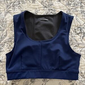Oiselle Navy Blue Flyout Sports Bra
